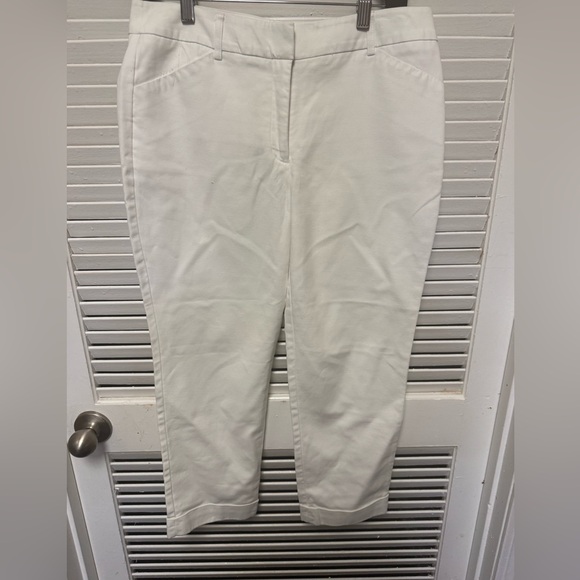 Chico's 0.5 White cropped pants - Picture 1 of 5